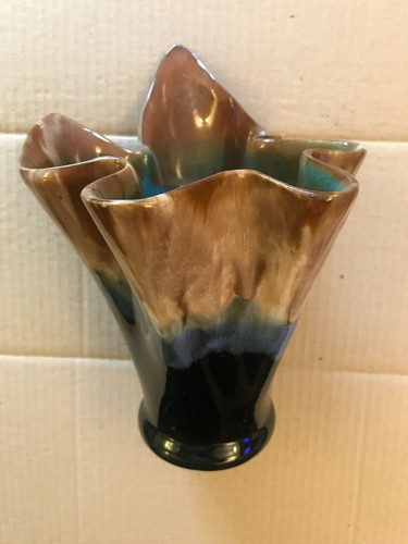 Ancien vase gres flamme - ancien,