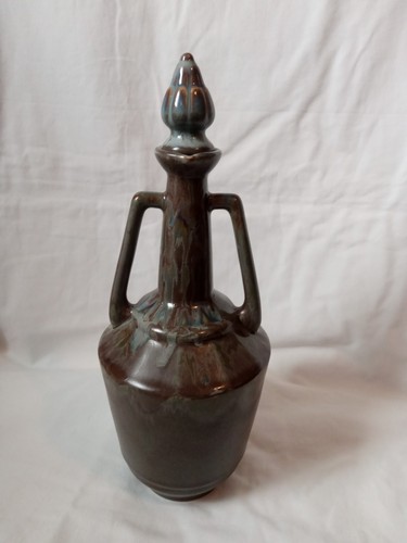 Vase bouteille grès - vase,