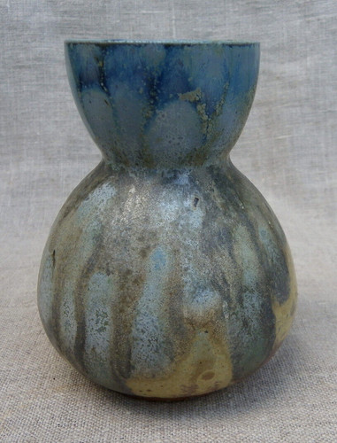 Petit vase pansu grès - vase, en