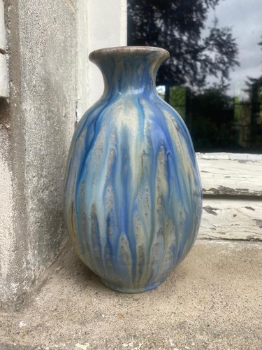 Vase grès flammé roger - grès,
