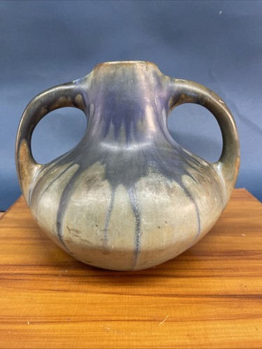 Vase deux anses grés - vase, à